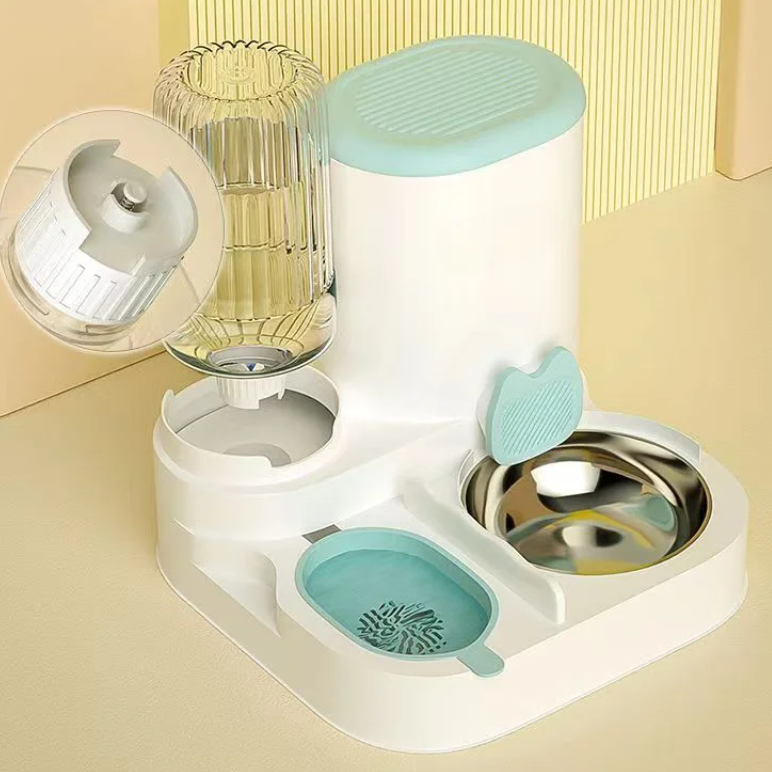 Distributore di Cibo e Acqua Play4Pet™ - per Animali Domestici